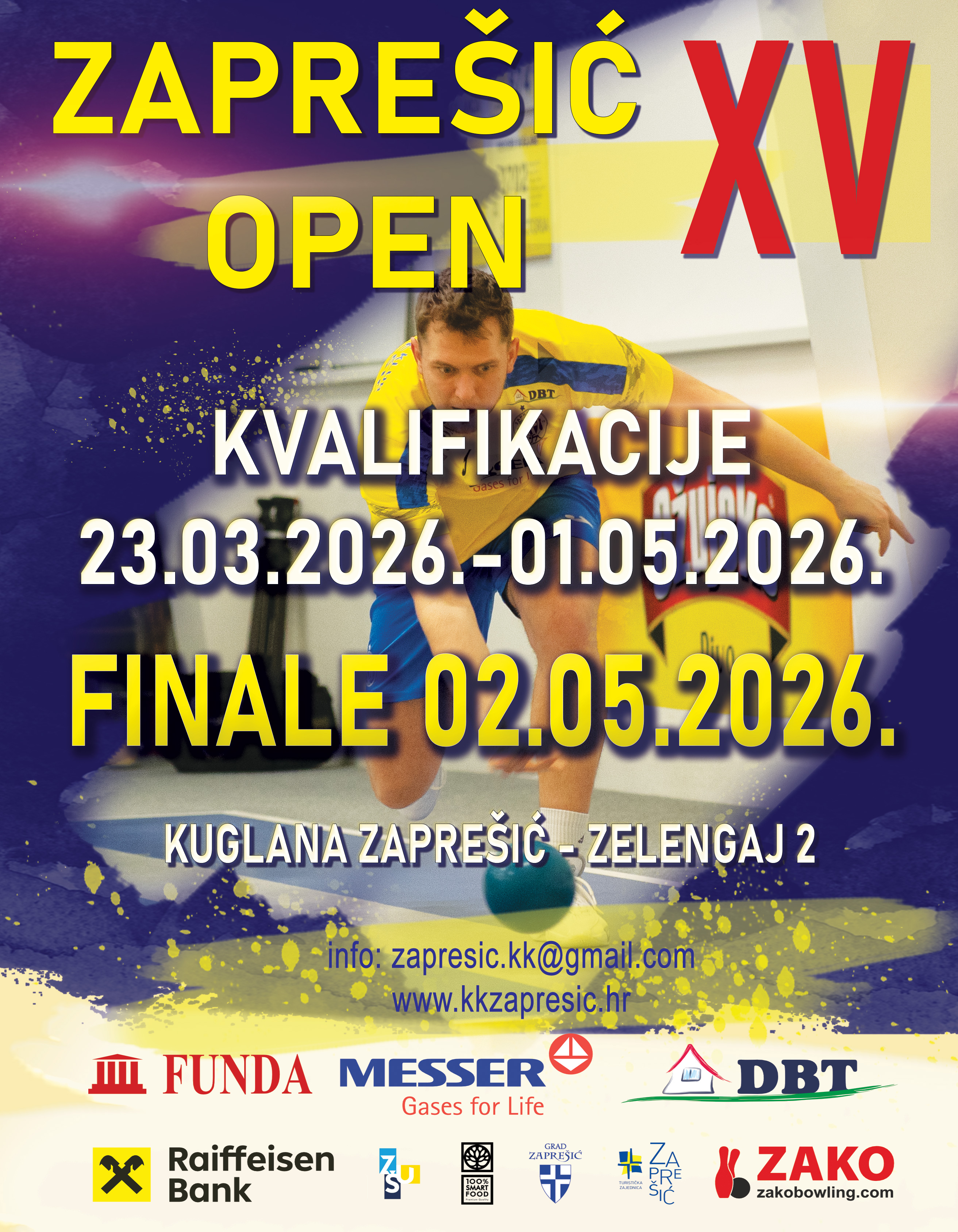 Kreće XV Zaprešić open