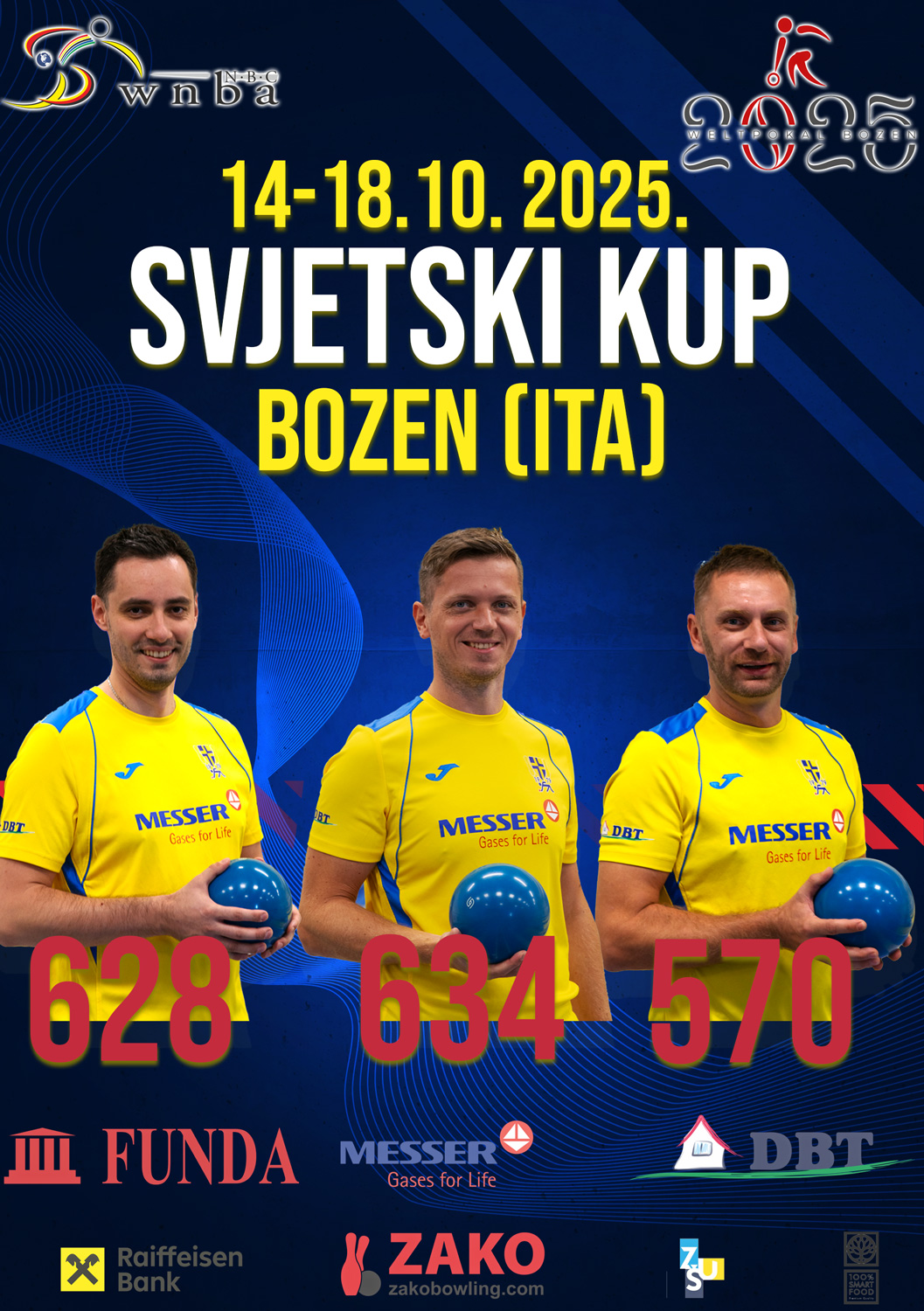 Seniori završili 5. na Svjetskom kupu